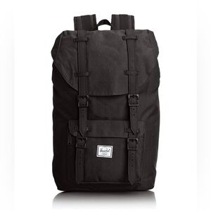 Herschel Supply Company Black Backpack with Buckle Straps